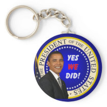 Yes We Did Key ring Keychain