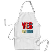 Yes We Did Voted Obama Apron