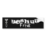Yeshua Freak bumper sticker