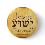 YESHUA-JESUS HEBREW BUTTON