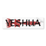 Yeshua sticker bumper stickers
