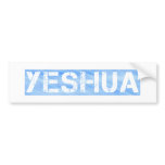 Yeshua tampon bleu Clair. bumper stickers