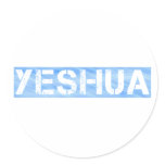 Yeshua tampon bleu Clair. stickers