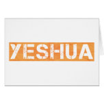 Yeshua tampon Orange cards