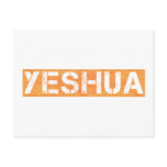 Yeshua tampon Orange postcards