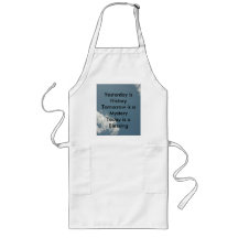 Yesterday is History Aprons