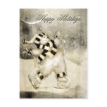 Yesterday's Snowman Postcard