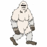 Yeti Cutout Magnet/Sculpture Acrylic Cut Outs