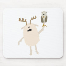 Yeti & Owl Mousepads