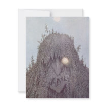 YETI SASQUATCH BIG-FOOT PARTY MONSTER INVITATION