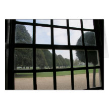 Yew Trees at Hampton Court, UK Greeting Card