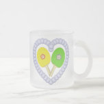 YG Ping Pong Flower Heart Mug