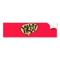 Yikes! Cartoon Exclamation