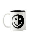 Yin and Yang Smiley mugs