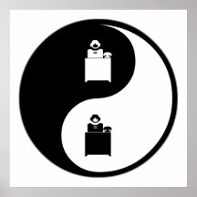 Yin Yang Administrative Assisting Print