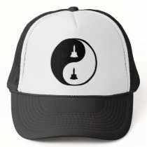 Yin Yang Aerospace Engineering Trucker Hat