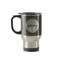 yin yang afghan hound coffee mug