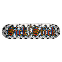 Yin Yang Alternated ~ Sick Stick Logo Pro Deck
