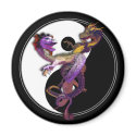 Yin Yang and the Dragons Dance of Love magnets