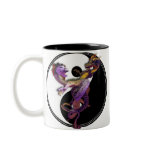 Yin Yang and the Dragons Dance of Love Coffee Mugs