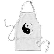yin yang apron