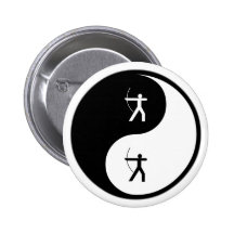 Yin Yang Archery Buttons
