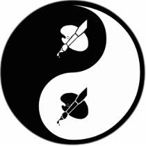 Yin Yang Art Photo Cut Outs