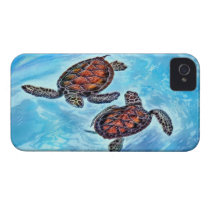 Yin Yang Baby Sea Turtles Case-mate Iphone 4 Case