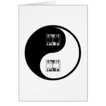 Yin Yang Backgammon Cards