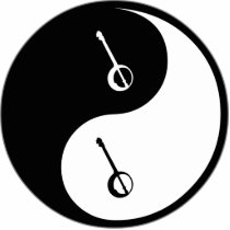 Yin Yang Banjo Cut Outs