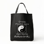 Yin Yang Black Bag