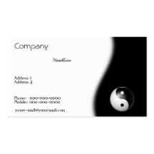 Yin-Yang Business Card