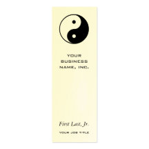 Yin Yang Business Cards