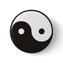 Yin Yang Pinback Button