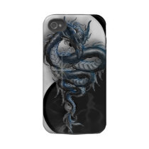 Yin Yang Chinese Dragon iPhone 4 TOUGH Case