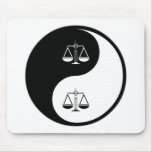 Yin Yang Criminal Justice mousepads