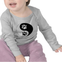 Yin Yang Dog Paws Shirt