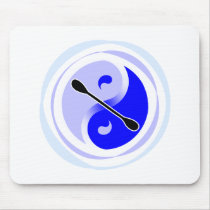 Yin-Yang Double Blade Mousepads