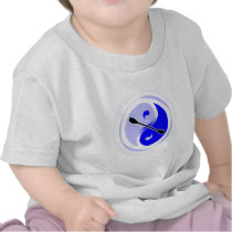 Yin-Yang Double Blade Tee Shirts