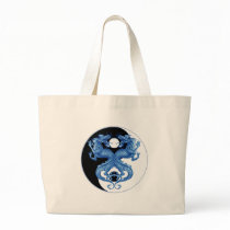 Yin Yang Dragon 2 Tote Bag