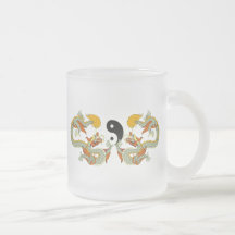 Yin Yang Dragon Gift Coffee Mugs