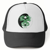 Yin Yang Dragons 4 Mesh Hat