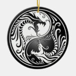 Yin Yang Dragons Christmas Tree Ornaments