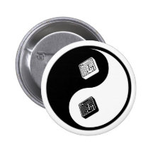 Yin Yang Electrical Engineering Pinback Buttons