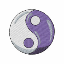 Yin Yang Embroidered Polo Shirt