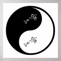 Yin Yang Exterminating Print