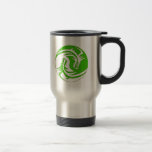 Yin Yang Fierce Dragons 4 Mugs