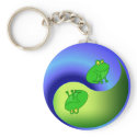 Yin Yang Frog keychains
