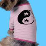 Yin Yang Horse Riding Dog Clothing