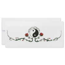 Yin Yang In Nature Customized Rack Card